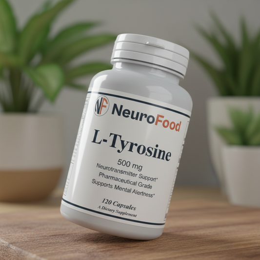 L-Tyrosine 500mg Energy • Focus • Thyroid Support
