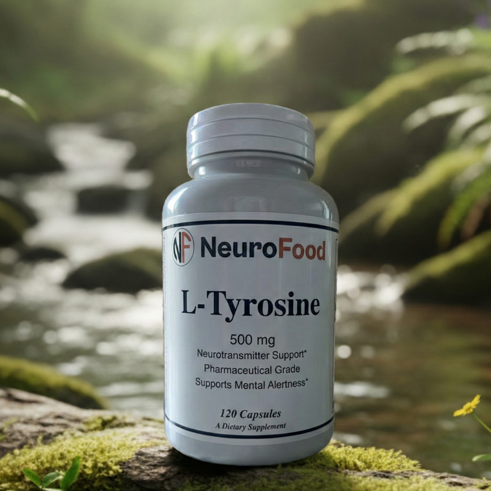L-Tyrosine 500mg Energy • Focus • Thyroid Support